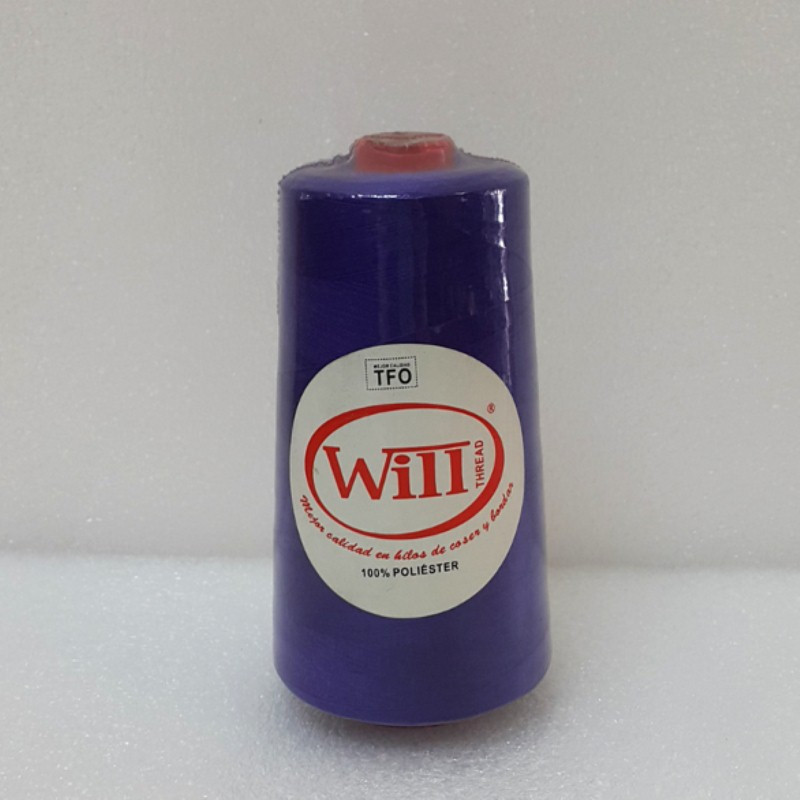 HILO DE COSER WILL (200 - LILA OSCURO - 2500Y) 40/2 -TFO