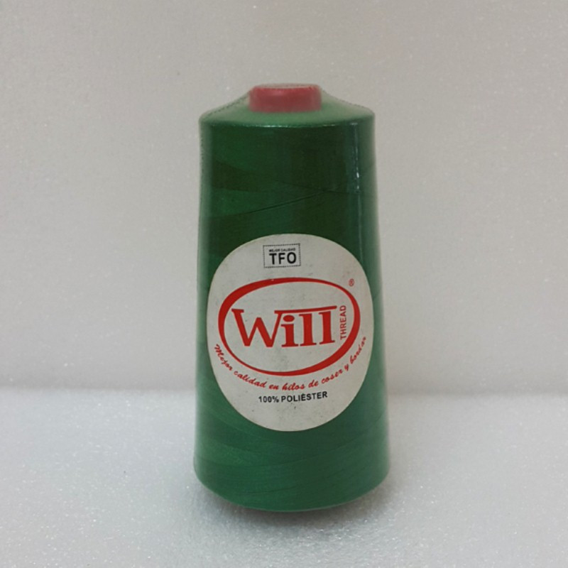 HILO DE COSER WILL (213 - VERDE - 2500Y) 40/2 -TFO