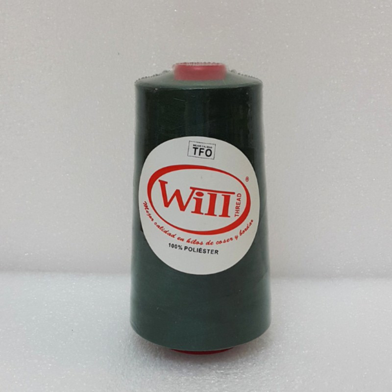 HILO DE COSER WILL (223 - VERDE MUSGO - 2500Y) 40/2 -TFO