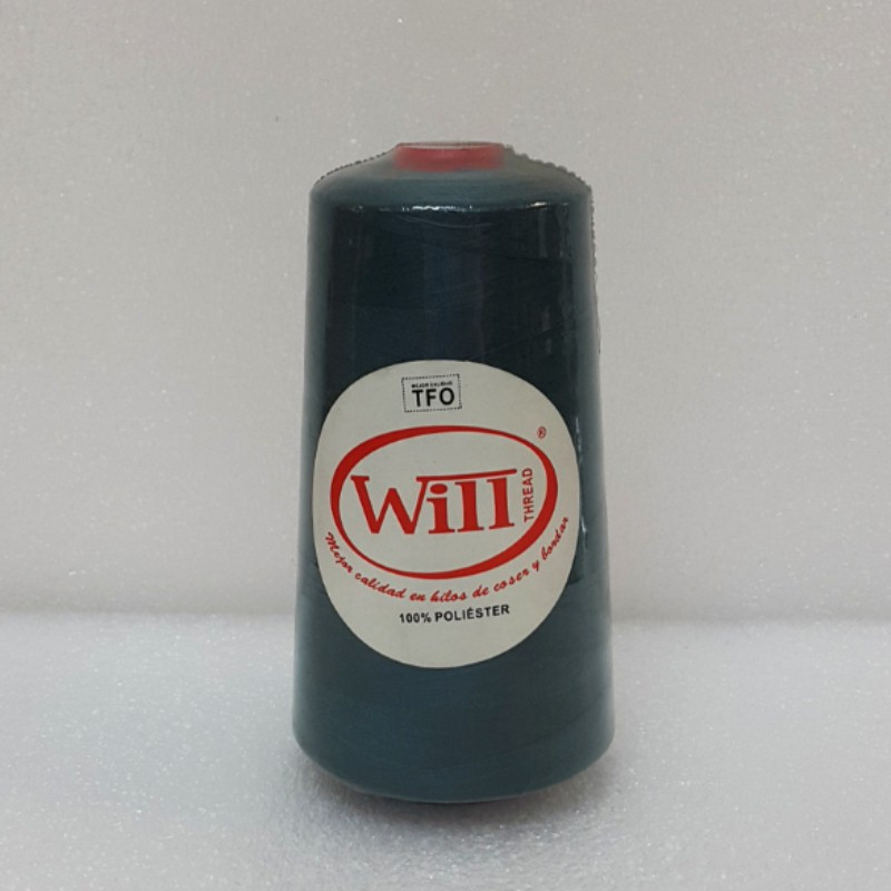 HILO DE COSER WILL (250 - VERDE MUSGO - 2500Y) 40/2 -TFO