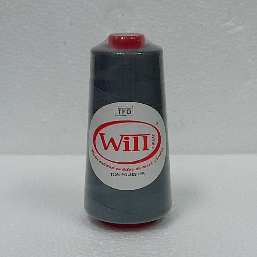 HILO DE COSER WILL (341 - GRIS - 2500Y) 40/2 -TFO