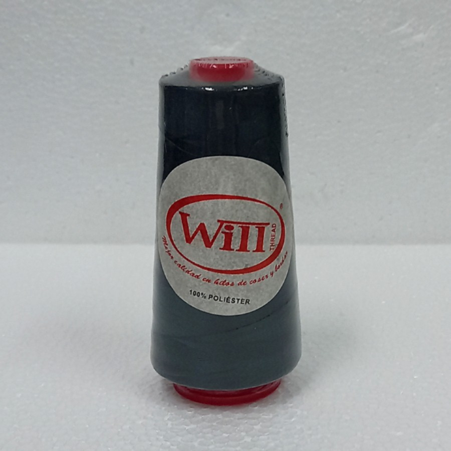 HILO DE COSER WILL (345 - GRIS OSCURO - 2500Y) 40/2 -TFO
