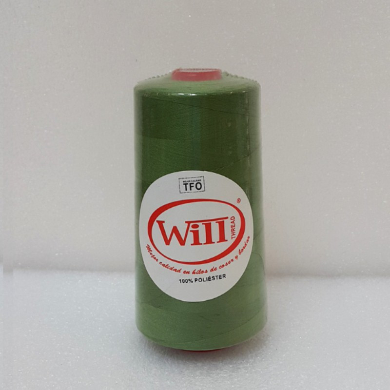 HILO DE COSER WILL (388 - VERDE HIERBA - 2500Y) 40/2 -TFO