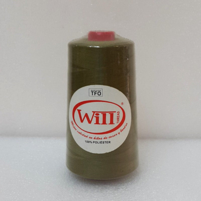 HILO DE COSER WILL (392 - VERDE HIERBA - 2500Y) 40/2 -TFO