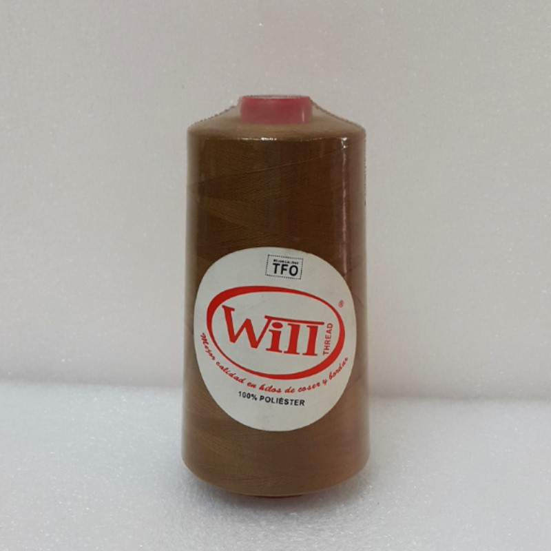 HILO DE COSER WILL (437 - MARRON - 2500Y) 40/2 -TFO