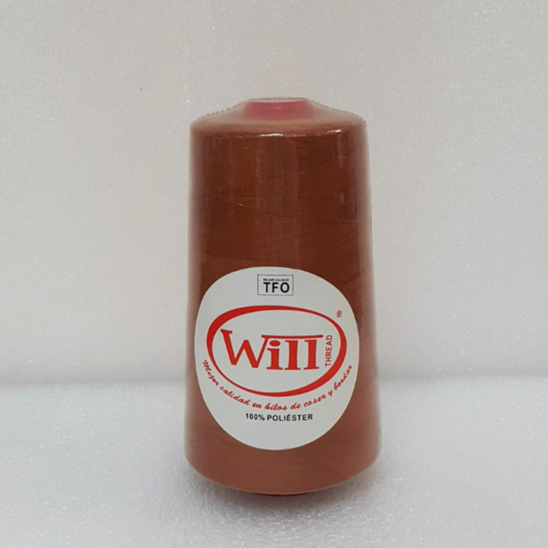 HILO DE COSER WILL (445 - MARRON - 2500Y) 40/2 -TFO