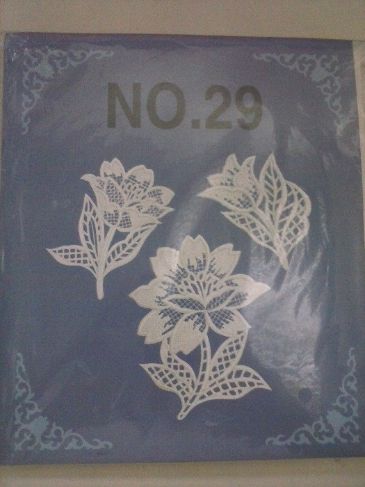 TARJETA DE BORDADO Nº 29