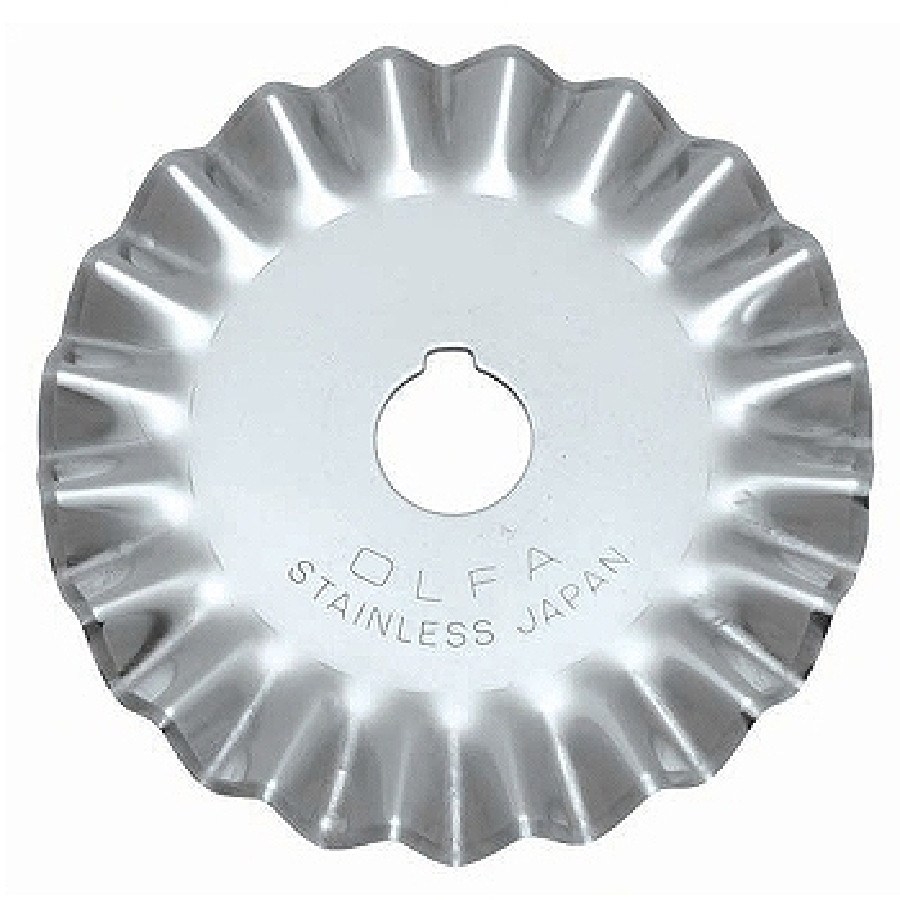 CUCHILLA CIRCULAR (ZIG-ZAG) P/ CUTTER DW-RC045A (45MM)