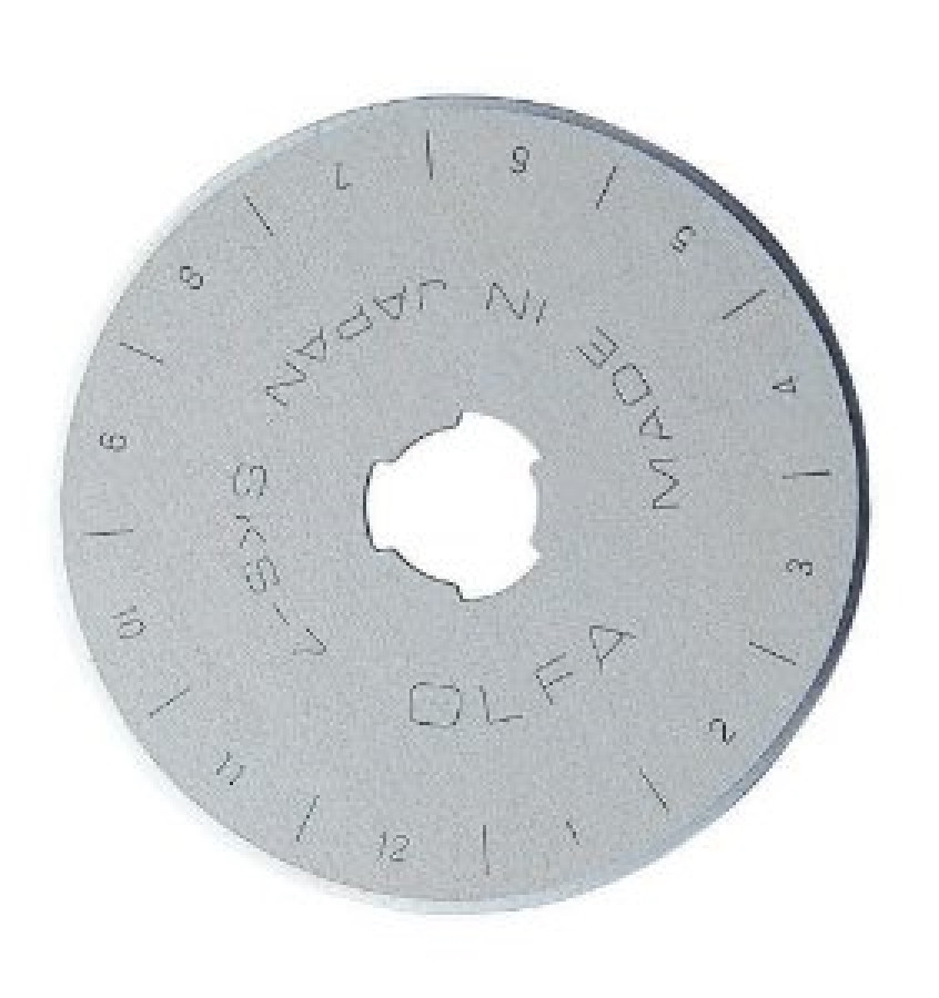 CUCHILLA CIRCULAR (RECTA) P/ CUTTER DW-RC045A (45MM)