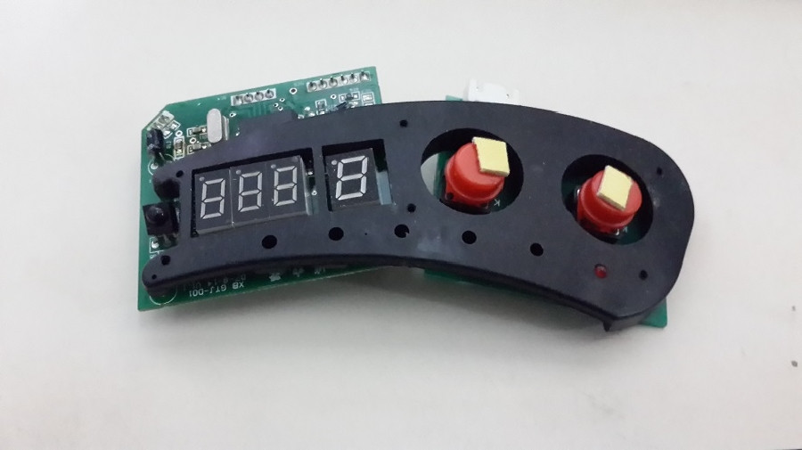 PLACA SWITCH CON DISPLAY DE PLANCHA WILLPEX SR-CTC/918F