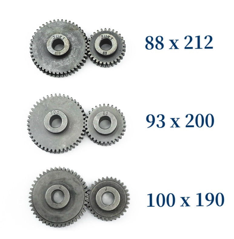 ENGRANAJES (3 PARES) PARA PUNTADAS OJALADORA JUKI LBH-781