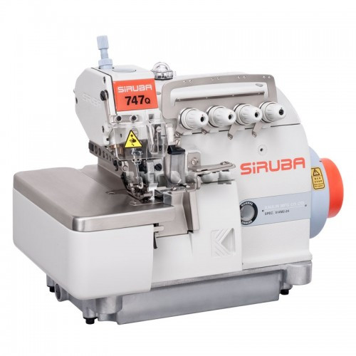 OVERLOCK (ELECTRONICA - ATRAQUE) SIRUBA 747QD-514M5-23/BKS (MOTOR INCORPORADO)