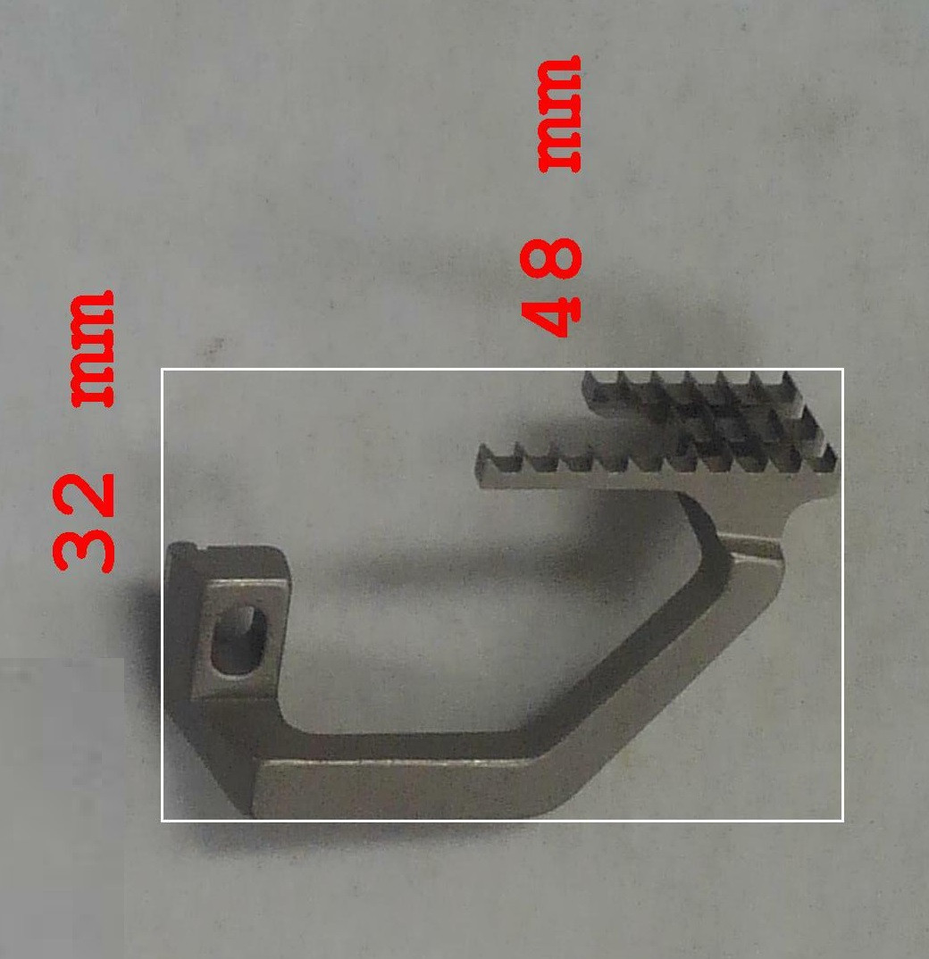 DIENTE PRINCIPAL (PESADO) OVERLOCK SIRUBA 757K-516X2-56