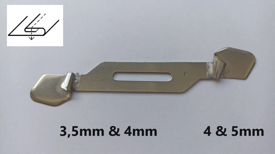 DOBLADILLADOR (DOBLE - 3,5X4MM) COLLARETA INDUSTRIAL