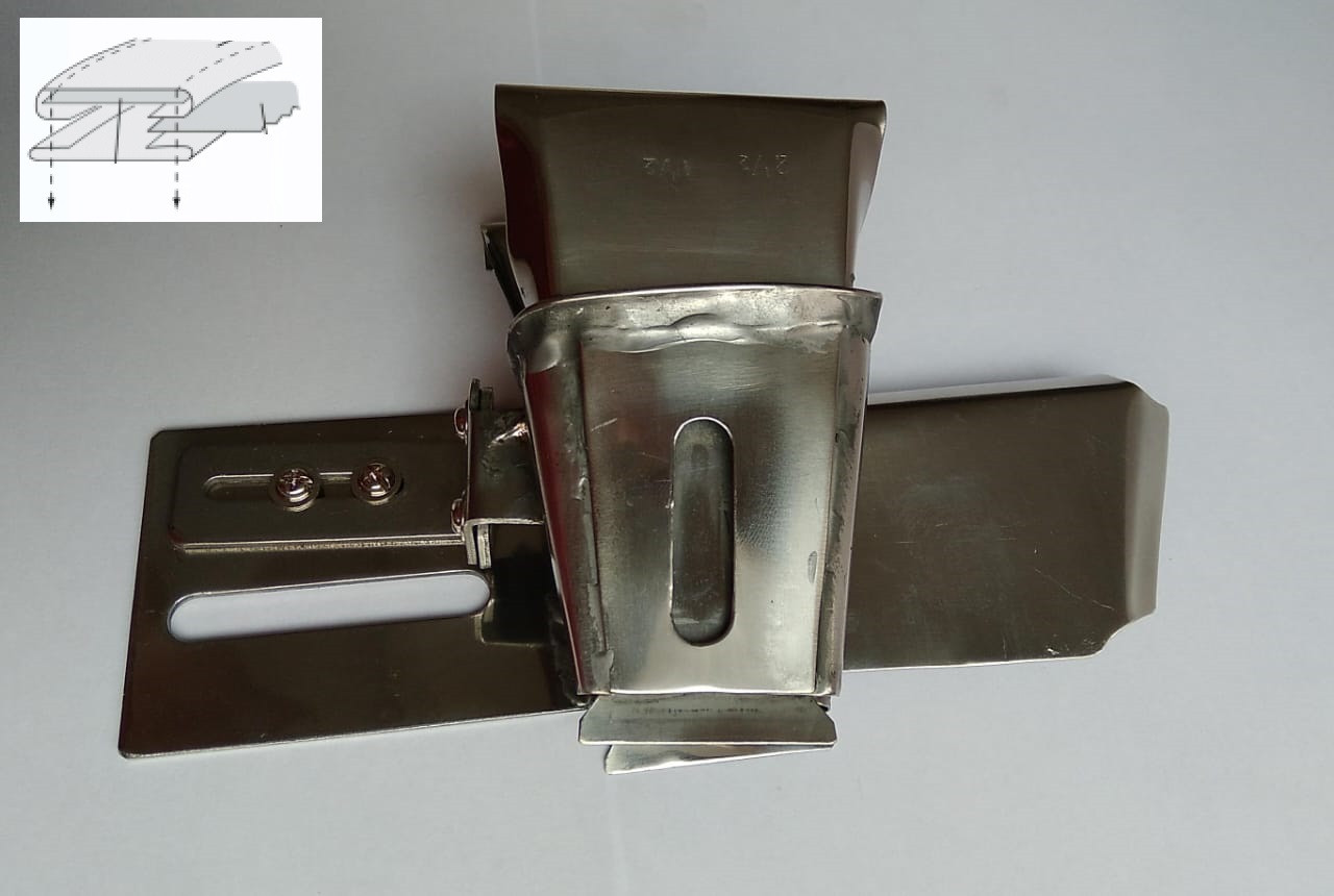 DOBLADILLADOR CINTURERA (CURVO ; 3,8 CM) (CHINO)