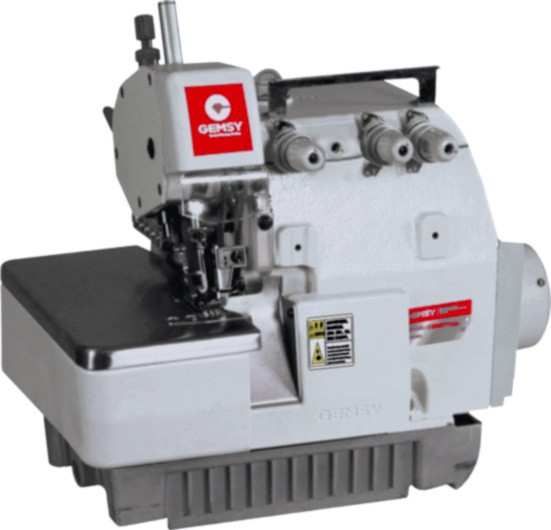 OVERLOCK 3 HILOS GEMSY GEM7703D (MOTOR INCORPORADO)