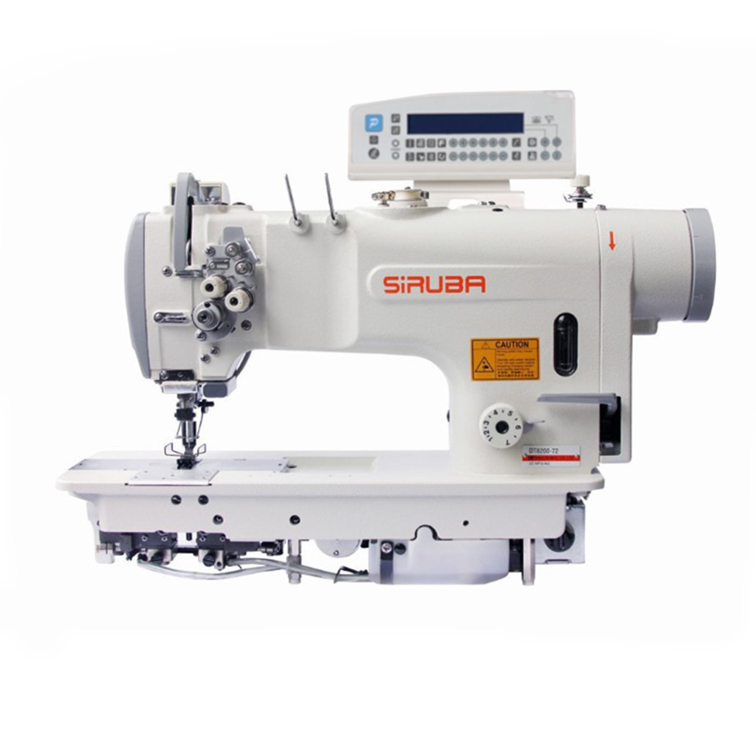 DOBLE AGUJA (ELECT. ; PESADA ; CROCHET GRANDE) SIRUBA DT8200-72-064HL/C-13 W/ ASD58-75