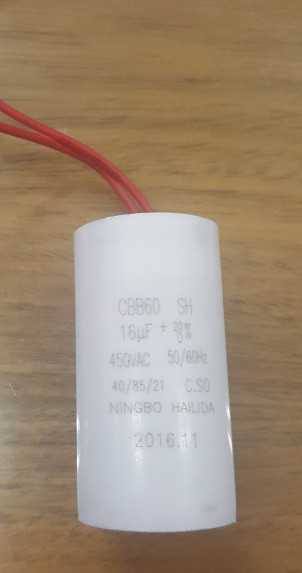 CAPACITOR MOTOR INDUSTRIAL (16 UF)