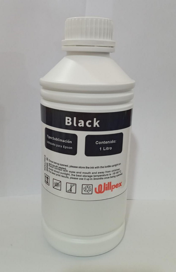 TINTA (ULTRA NEGRO - 1 LITRO) IMPRESORA SUBLIMACION