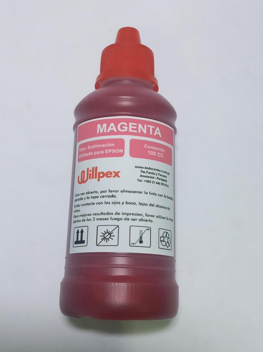 TINTA SUBLIMACION (MAGENTA - 100ML) IMPRESORA EPSON