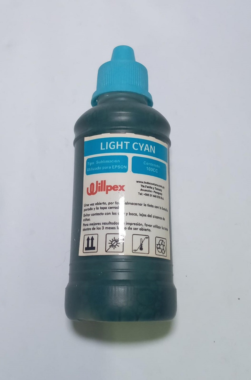 TINTA SUBLIMACION (CYAN CLARO - 100ML) IMPRESORA EPSON