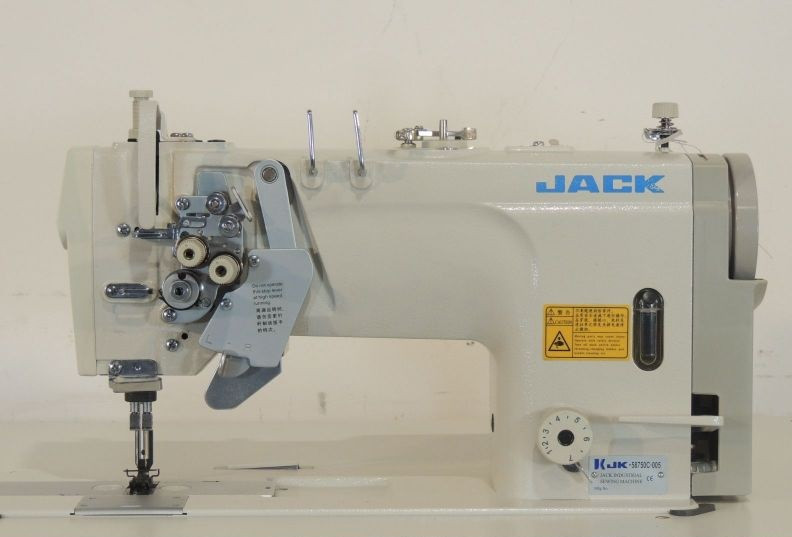 DOBLE AGUJA PESADA (MECANICA - REBATIBLE - CROCHET GRANDE) JACK JK-58750C-005