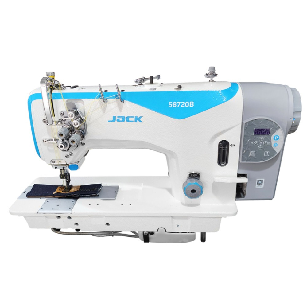 DOBLE AGUJA PESADA (MECANICA ; CROCHET GRANDE) JACK JK-58720B-405C (MOTOR INCORPORADO)