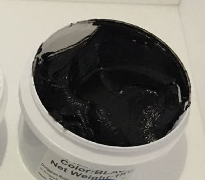 TINTA PLASTISOL (NEGRO - 1 KG) PARA SERIGRAFIA