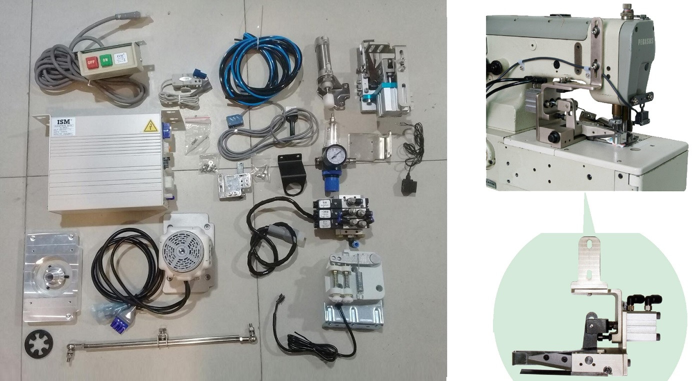 GUILLOTINA DE CORTE CON SENSOR (ATK) COLLARETA (NEUMATICO) SIRUBA F007K (CON MOTOR DIRECT DRIVE ISM)