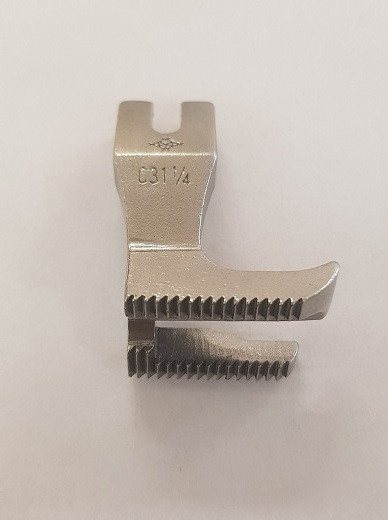 PRENSATELA (EXTERNA - VIVO 1/4 PULG.) RECTA DOBLE ARRASTRE MITSUBISHI DY-350 / JACK H2