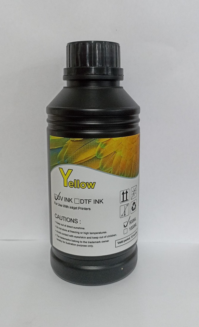 TINTA (AMARILLO - 500ML) PARA IMPRESORA UV WILLPEX 3250 UV