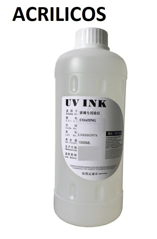 LIQUIDO COATING PARA ACRILICOS (1 LITRO) PARA IMPRESORA UV WILLPEX 3250 UV