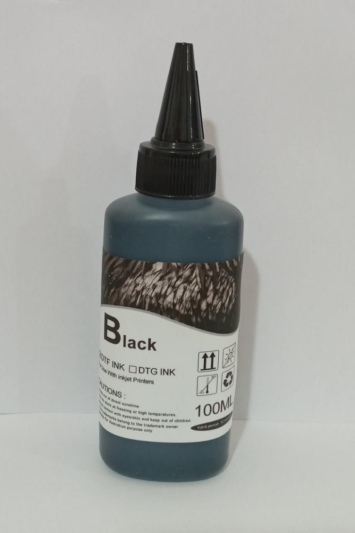 TINTA PIGMENTADA (NEGRO ; 100ML) PARA IMPRESORA DTF
