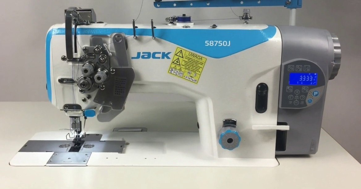 DOBLE AGUJA PESADA (ELECTRONICA - REBATIBLE) JACK JK-58450J-405E(MOTOR INCORPORADO)