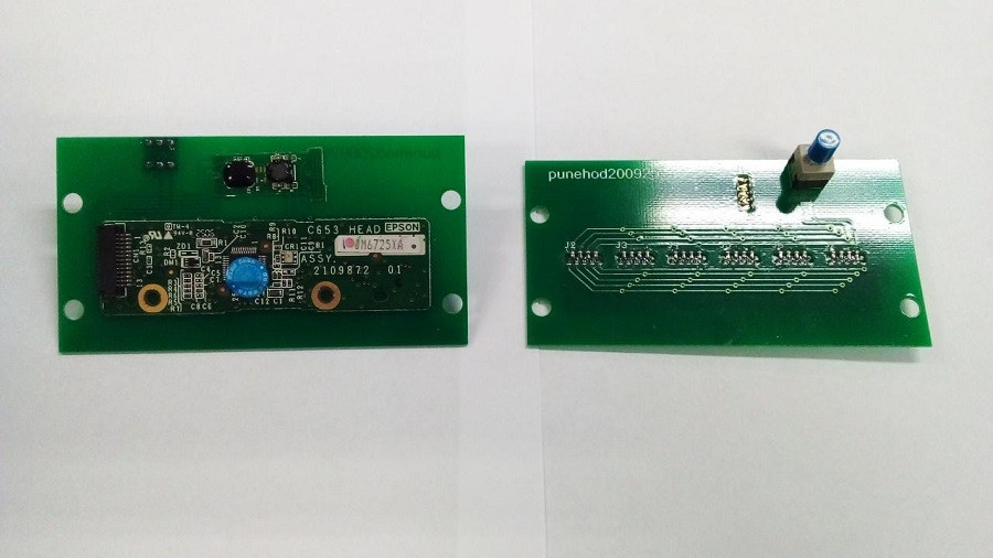PLACA DE RESET DEL CARRO IMPRESORA WILLPEX 1390