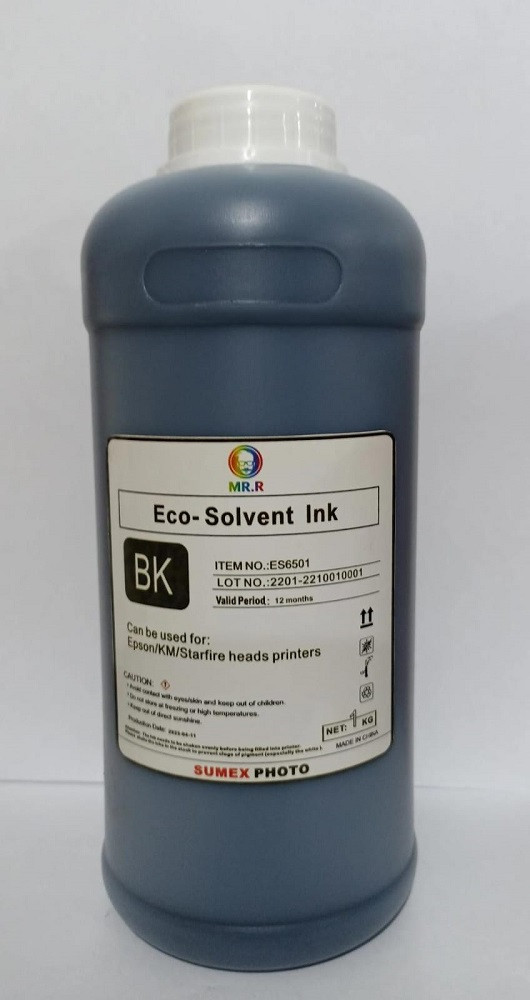 TINTA ECO-SOLVENTE (ULTRA BLACK - 1 LITRO) IMPRESORA