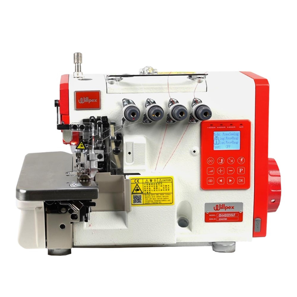 OVERLOCK (ELECTRONICA - 4 HILOS - LIVIANA) WILLPEX G5-4-M03/333/SUT (MOTOR INCORPORADO)