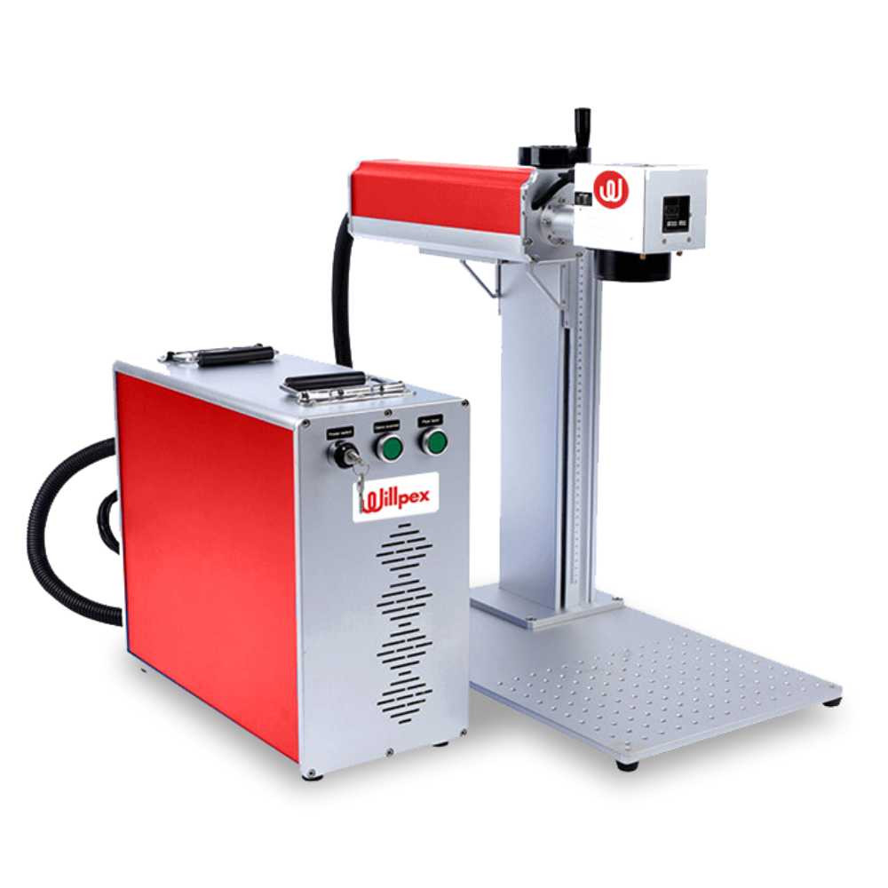 GRABADORA LASER PARA METALES (DE MESA) (30X30CM - 30W) WILLPEX FIBER LASER DESKTOP F30W