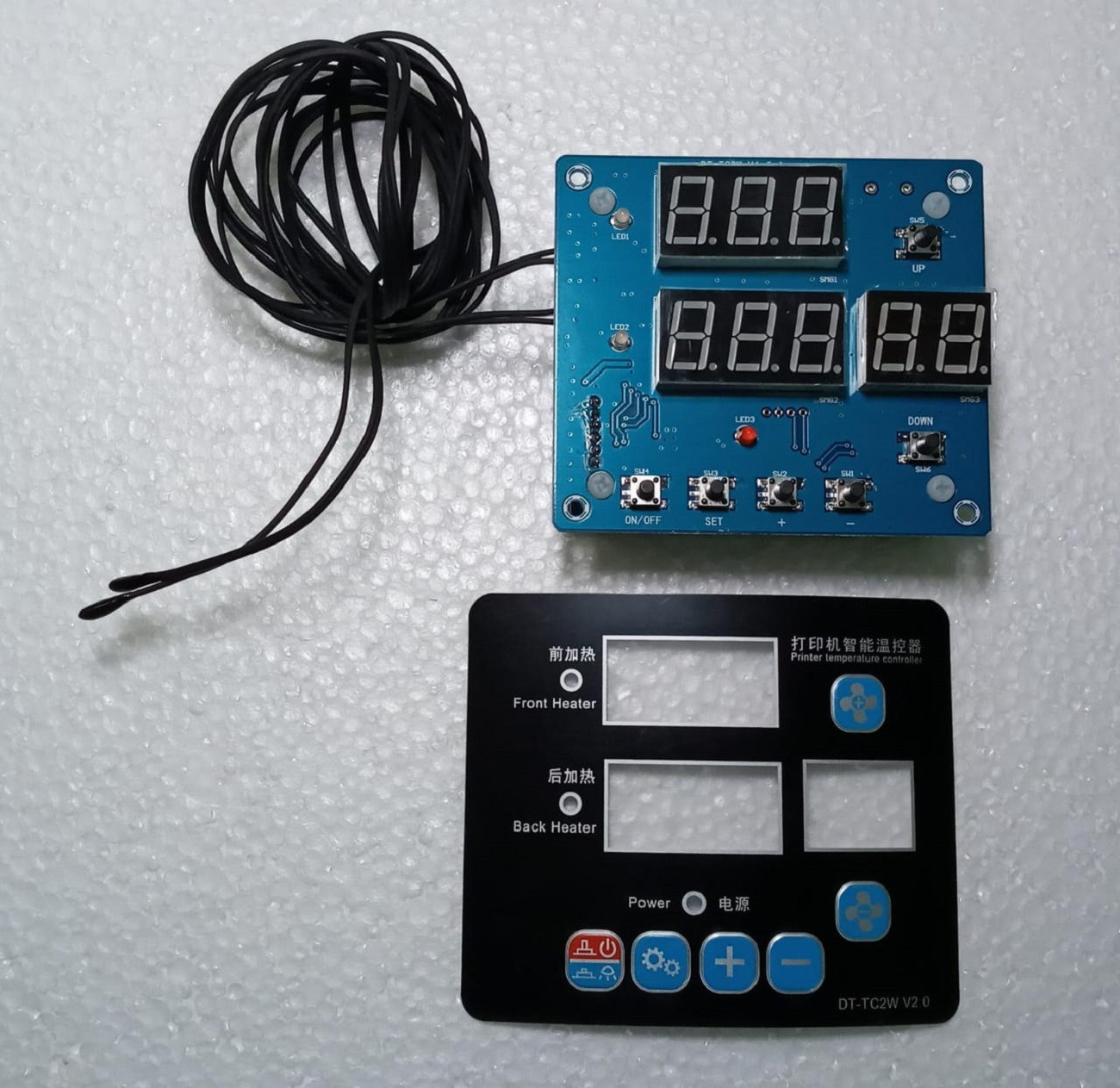 PANEL DIGITAL REGULADOR DE TEMPERATURA IMPRESORA DTF WILLPEX 30CM-B
