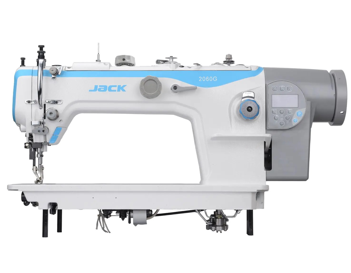 RECTA TRIPLE ARRASTRE (ELECTRONICA) JACK JK-2060GHC-4Q (MOTOR INCORPORADO)