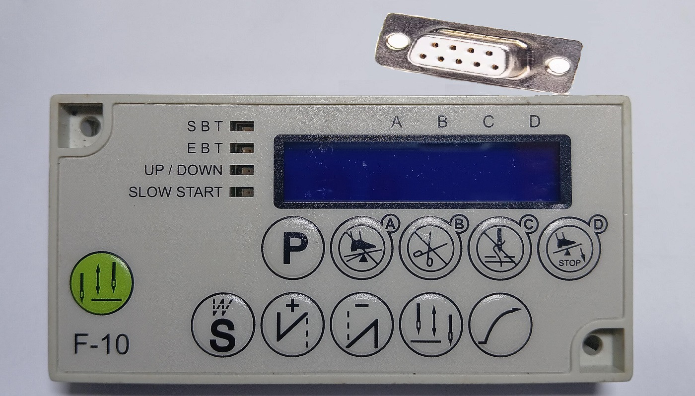 PANEL DIGITAL SIRUBA F-10 PARA COLLARETA SIRUBA F007JD/UTJ