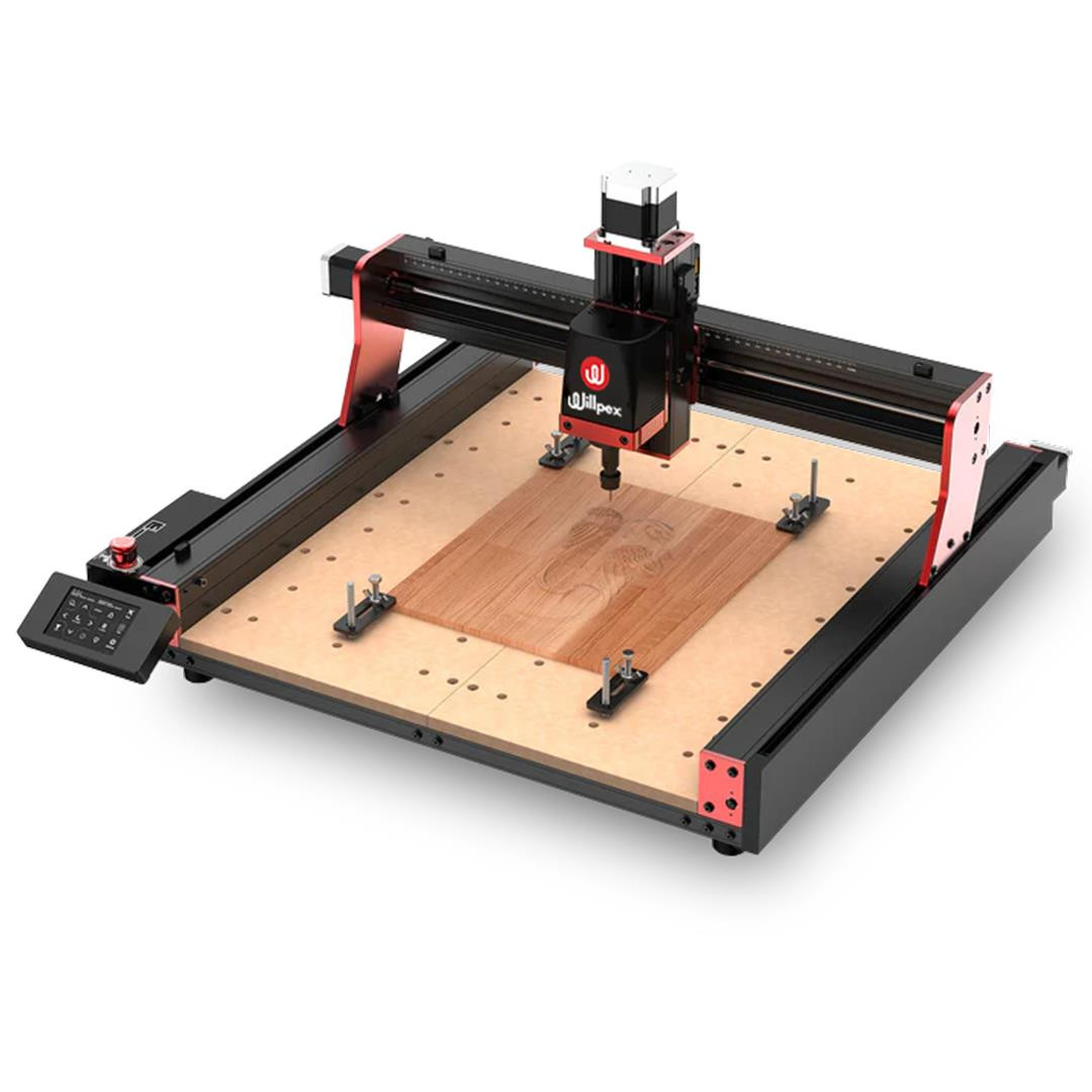 MAQUINA GRABADORA ROUTER CNC (46X46CM - 80W) WILLPEX TTC-450 PRO