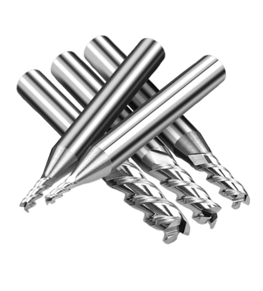 FRESAS (5 UNIDADES - PARA METALES) PARA GRABADORA CNC WILLPEX TTC-450 PRO
