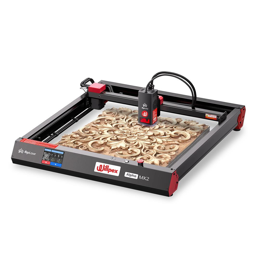 GRABADORA LASER A DIODO (40X40CM - 10W) WILLPEX ALPHA MK2 10W