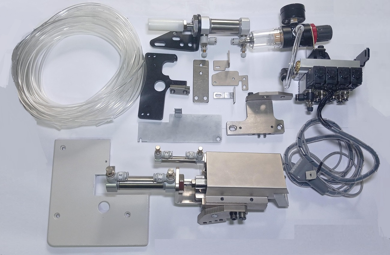 GUILLOTINA DE CORTE (CON SENSOR - NEUMATICO) P/ COLLARETA SIRUBA F007K (CON MOTOR DIRECT DRIVE)