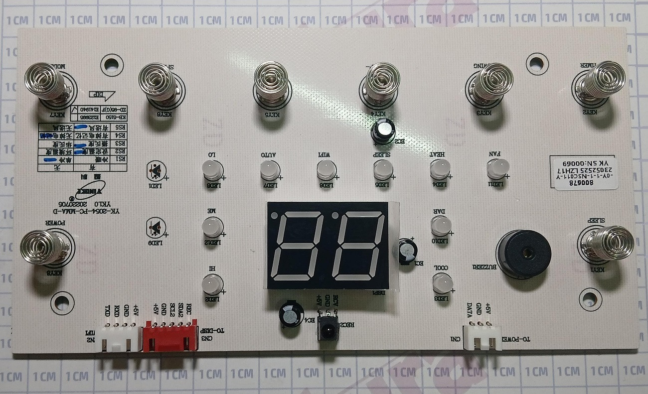 PANEL DIGITAL AIRE ACONDICIONADO PORTATIL WILLPEX PC70R-MMA