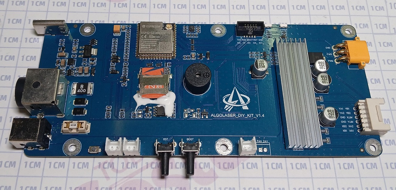 PLACA PRINCIPAL (NUEVO) GRABADORA LASER DIODO WILLPEX ALGOLASER DIY KIT 10W