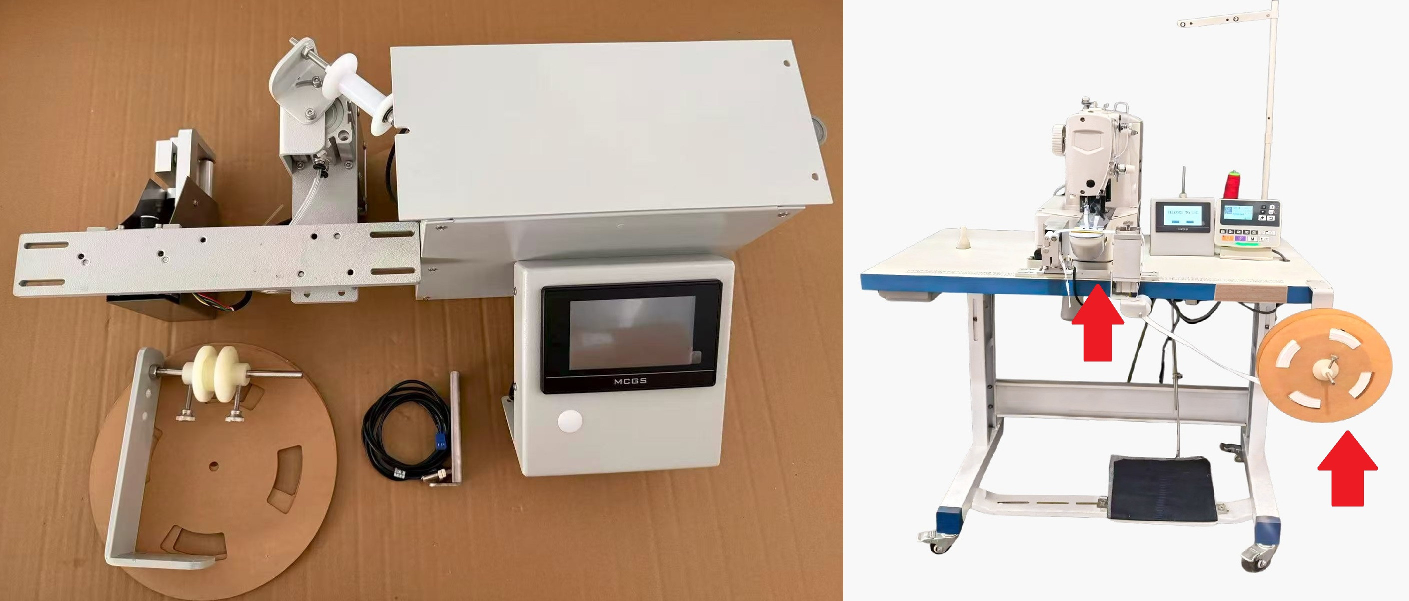 ADITAMENTO ALIMENTADOR PARA REFUERZO DE ATRAQUE ATRACADORA ELECTRONICA WILLPEX WP-1900-BSK