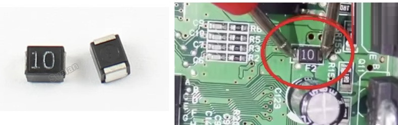 COMPONENTE FUSIBLE F2 DE PLACA PRINCIPAL WILLPEX 1390