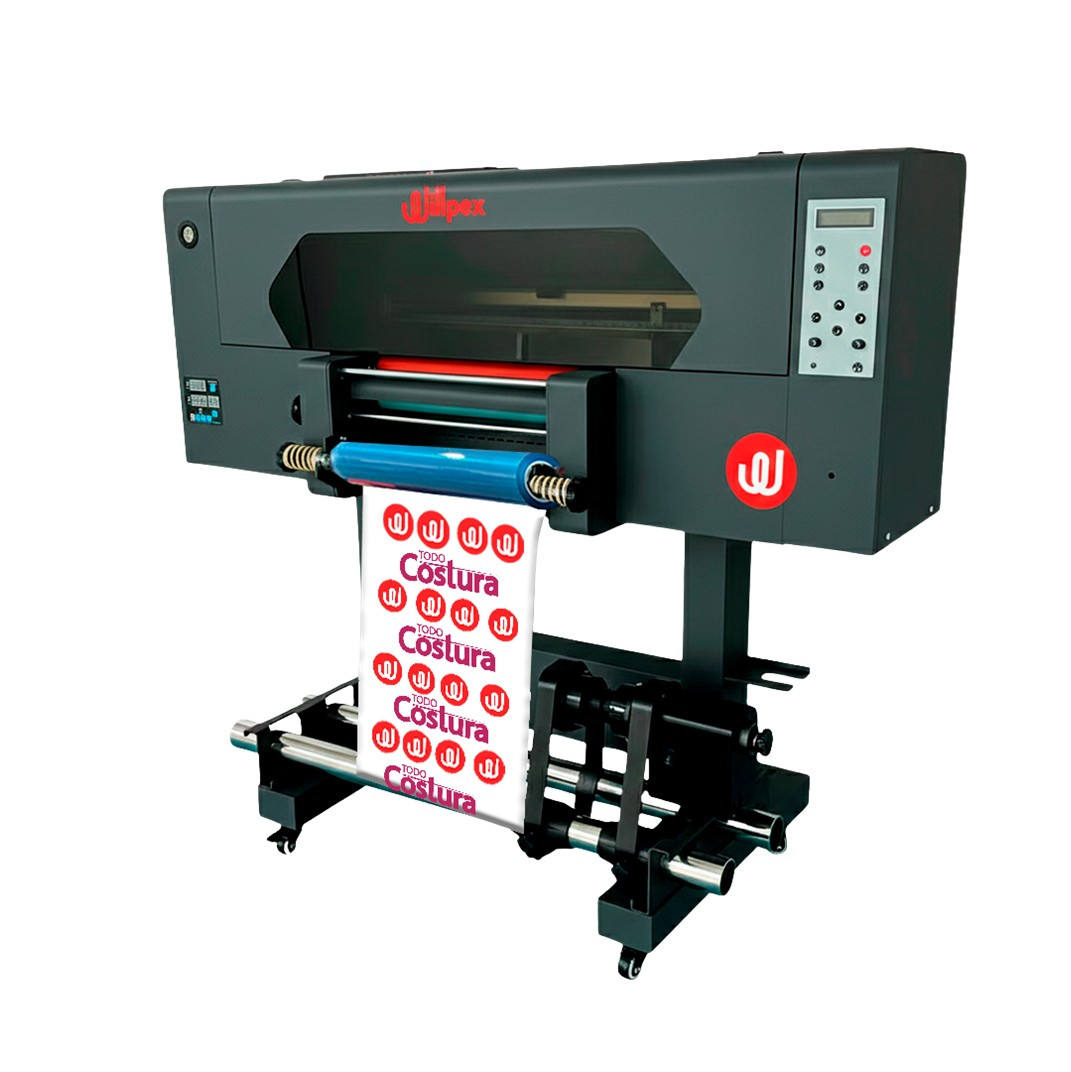 IMPRESORA UV DTF INDUSTRIAL (TRIPLE CABEZAL XP600 - 30 CM) WILLPEX SS-A303 (CON ESTANTE)